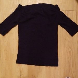 Navy 3/4 sleeve sweater